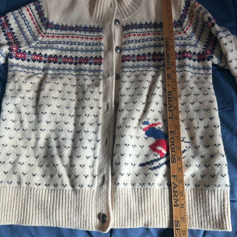 LL Bean women's sweater extra large.  100% lambs wool. - Picture 6 of 7